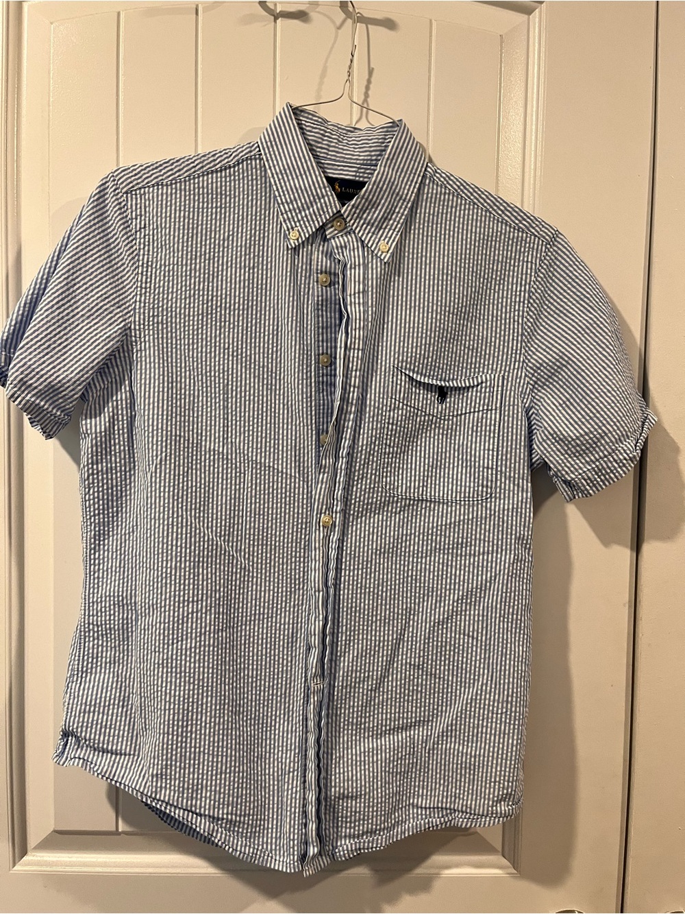 Ralph Lauren Seeesucker Button down